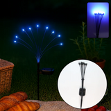 15884 Solar LED Fiber Optic Garden Light - (1 Pc / Mix LED LIght)