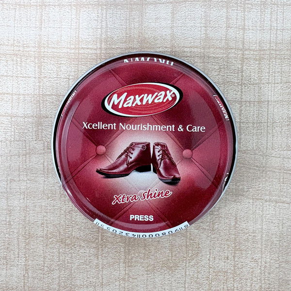 AM6497 Maxwax Xtra Shine Paste Shoe Polish - Brown (40g)