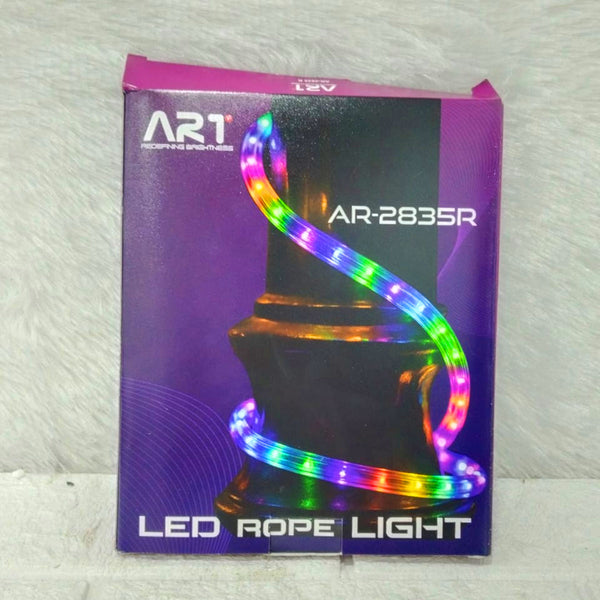 Di0381 Multi-Color LED Rope Light – AR-2835R Flexible Strip for Mood Lighting, Decoration & Home Décor