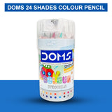 AM5036 DOMS 24 Shades Colour Pencil | Super Soft Color Pencils Box