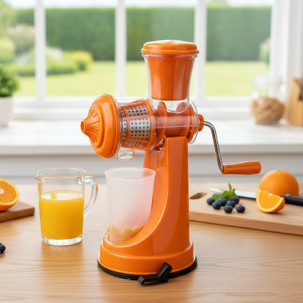 AM6727 Portable Manual Vegetable & Fruit Juicer with Round Corner