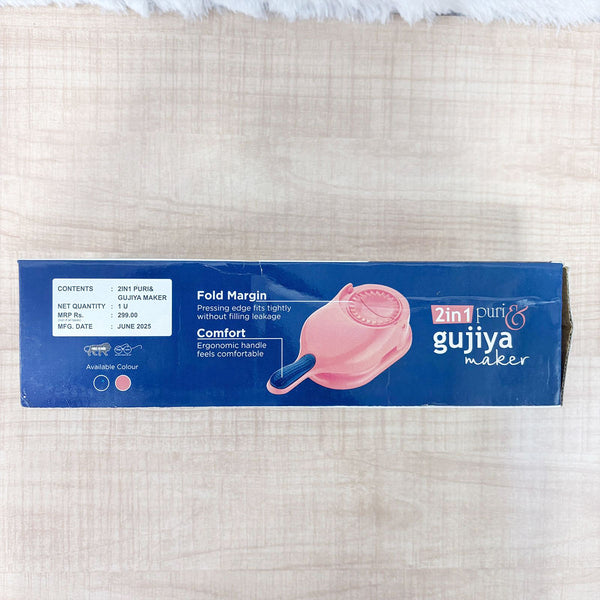 AM6463 2 in 1 Dumpling Maker Mould Machine for Gujiya , Ghughra