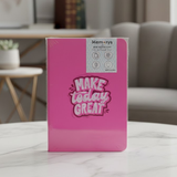 AM6644 Mix-Design Sparkle Mini A6 Notebook – 100 Plain Pages - 1pc