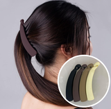 AM1103 Matte Double Color Banana Hair Clip