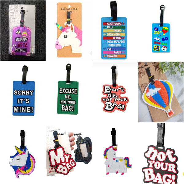 AM5900 Silicon Luggage Tag - Pack of 1