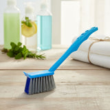 TM0010 Multi-Purpose Long Handle Scrub Brush for Household Cleaning