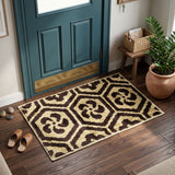 AM7079 Mix Jacquard Premium & Floral Microfiber Doormate - 40x60cm