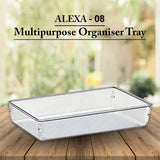AM5143 Jaipet Alexa-08 Multipurpose Drawer Organiser (transparent) - Set of 1