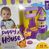 AM0302 Puppy House Toys House of Puppy Coin Collecting Piggy Bank for Kids