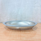 TM0003 Mix Stainless Steel Perforated Strainer Basket with Pink Plastic Rim - Small