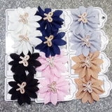 AM1128 Flower Hair Pin Head Hair Clip Multicolor