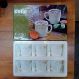 AM5755 Cello Divine Ricca Mug (Medium) - 6 Pcs Set
