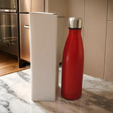 AM3879 500ML Stainless Steel Double-Walled Insulated Bottle Matt Red