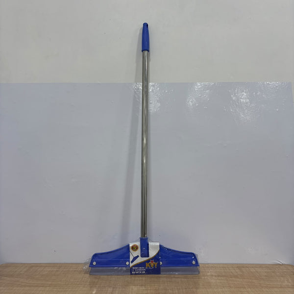 A07975 KVT Heavy Duty 13" Silicone Bathroom Wiper with 2ft Stainless Steel Pipe