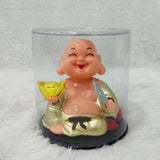AM6243 Hand Buddha Monk Idol - Solar Powered Moving Head