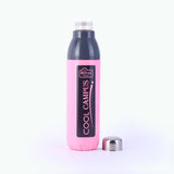 AM5862 ROYAL WARE Cool Campus 800ml Plastic Water Bottle & Steel Cap for Office, Gym, School, College, Travel