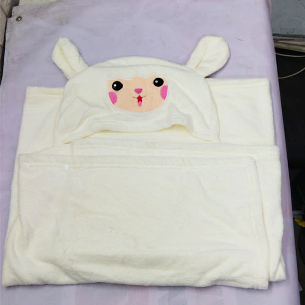 AM5245 Cute Animal Face Hooded Soft Baby Towels: The Perfect Bath Time Companion