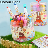 AM6315 Washable Water Colour Pens - Pack of 12pc