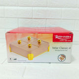 Di0149 Rishabh Velar Classic-4 Multipurpose Serving Set with Golden Knobs