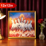 TM0138 Mix Pattern Premium Decorative Wall Square Frames - 12x12inch (Pack of 1)