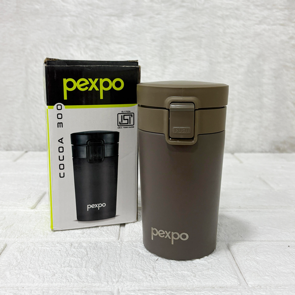 AM2797 Pexpo Cocoa SS Thermo Mug 300 with Double Lock 260ml