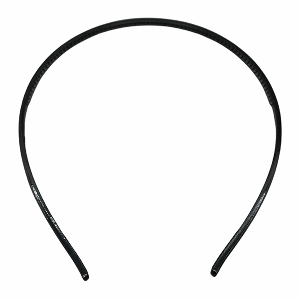 AM1105 Plastic Plain Black Headband 0.5cm