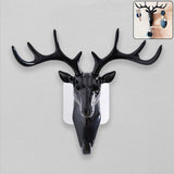 AM6535 Deer Head Self Adhesive Wall Door Hook Hanger