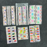 AM6375 Mix Colorful Fuzzy Hair Elastics and Cartoon Animal Hair Clip Set for Girls