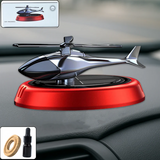 15510 Solar-Powered Rotating Helicopter Car Air Freshener