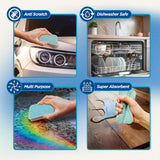 AM5868 Multi-Purpose Microfiber Rainbow Sponge (12 Layer)