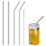 0579 Stainless Steel Straws & Brush