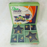 Di0348 Star Nuts 6-Piece Tea & Snack Set with Star Bowls