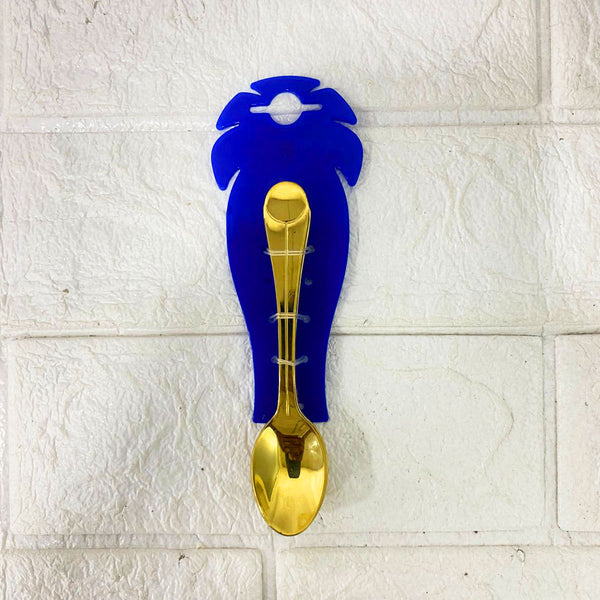 AM2361 Lion Stainless Steel Luxury Glorious Gold Coffee Spoon 6Pcs