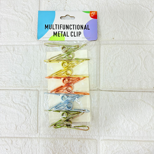 AM6350 Multipurpose Metal Hanging Clips - Pack of 10