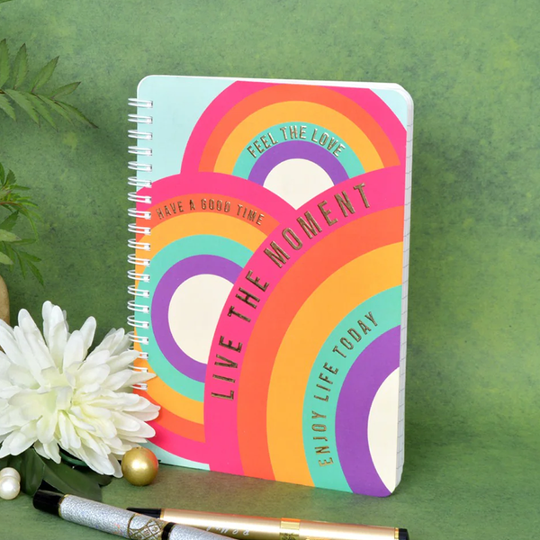 AM6651 Mix-Design Wiro Designer Series A5 Notebook - 1pc
