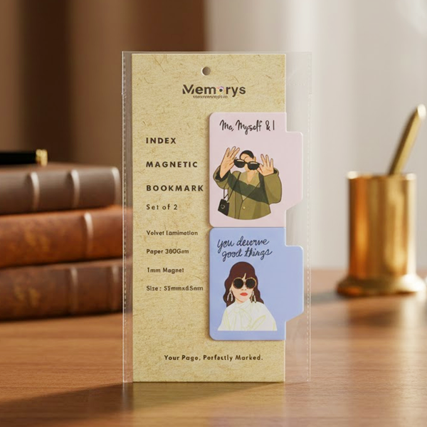 AM6656 Index Magnetic Bookmark Set of 2