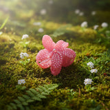 AM6396 Mix Sparkling Flower Design Hair Claw Clip - Medium (1pc)