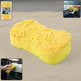 15651 Chenille Microfiber Car Washing Sponge (1 Pc)