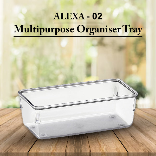 AM5149 Jaipet Alexa-02 Multipurpose Drawer Organiser (transparent) - Set of 1