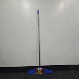 A07980 KVT 24" Turbo Silicon Floor Wiper with 4ft Stainless Steel Pipe Handle