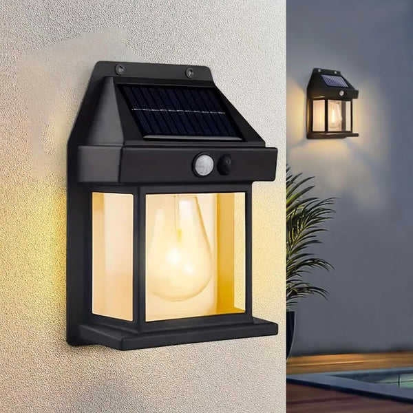 12564 Solar Wall Lights Outdoor Motion Sensor