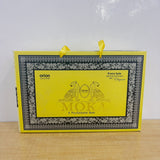A07859 Moka 6 Pcs Exclusive Glass Bowl Set with Gold Rim