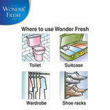 AM3495 Wonder Fresh Air Freshner Blocks Mixed Fragrances 50g