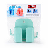 AM6774 Deluxe Wall-Mounted Mobile Stand & Multipurpose Holder with Side Hooks