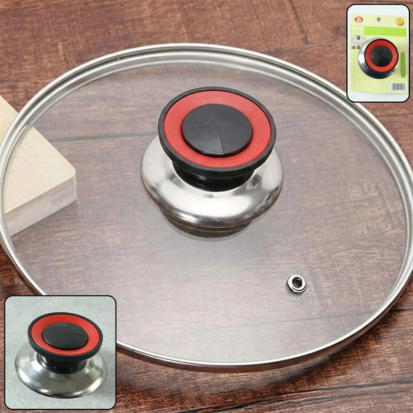 10893 Transparent Heat-Resistant Glass Cooking Lid (1 Pc)