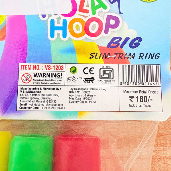 AM6511 Hola Hoop Big Slim Trim Rings (Plastic Rings Toy)