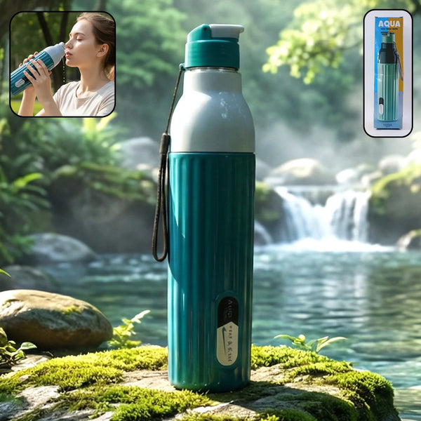 A07450 Sports Sipper Water Bottle – 1000ML Leakproof with Carry Strap