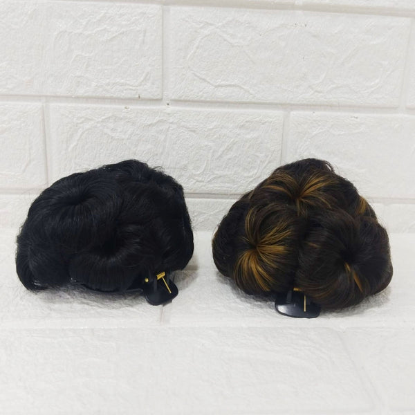 Di0304 Women’s Artificial Hair Bun with Clip – Instant Juda for Stylish Hairstyles