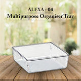 AM5147 Jaipet Alexa-04 Multipurpose Drawer Organiser (transparent) - Set of 1