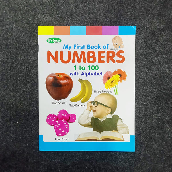 Di0099 Prince My First Book of Numbers (1 to 100) with Alphabet